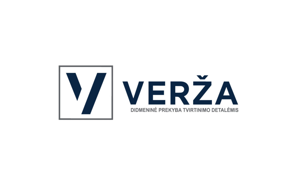 Verža, didmeninė prekyba tvirtinimo detalėmis logotipas – VšĮ Atsigręžk į vaikus rėmėjas