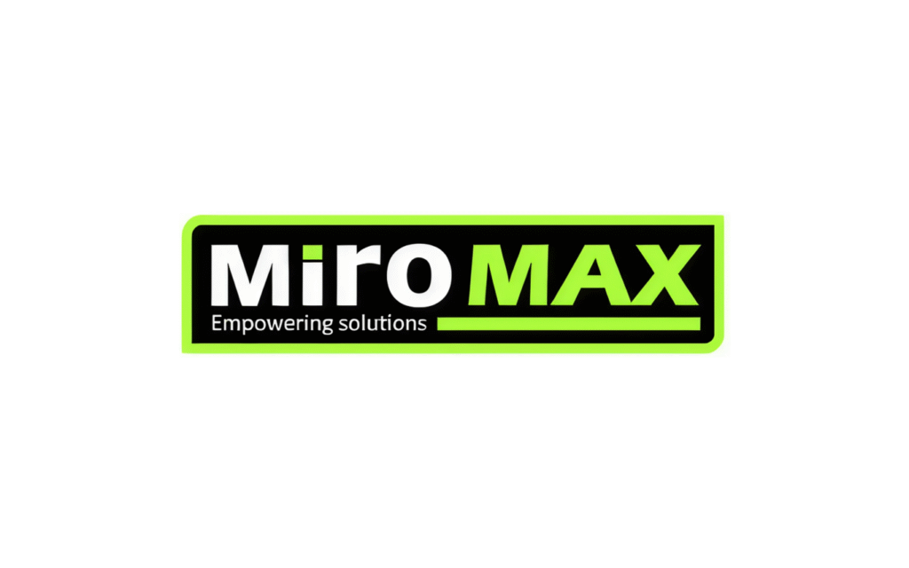 Miro max emowering solutions logotipas – VšĮ Atsigręžk į vaikus rėmėjas